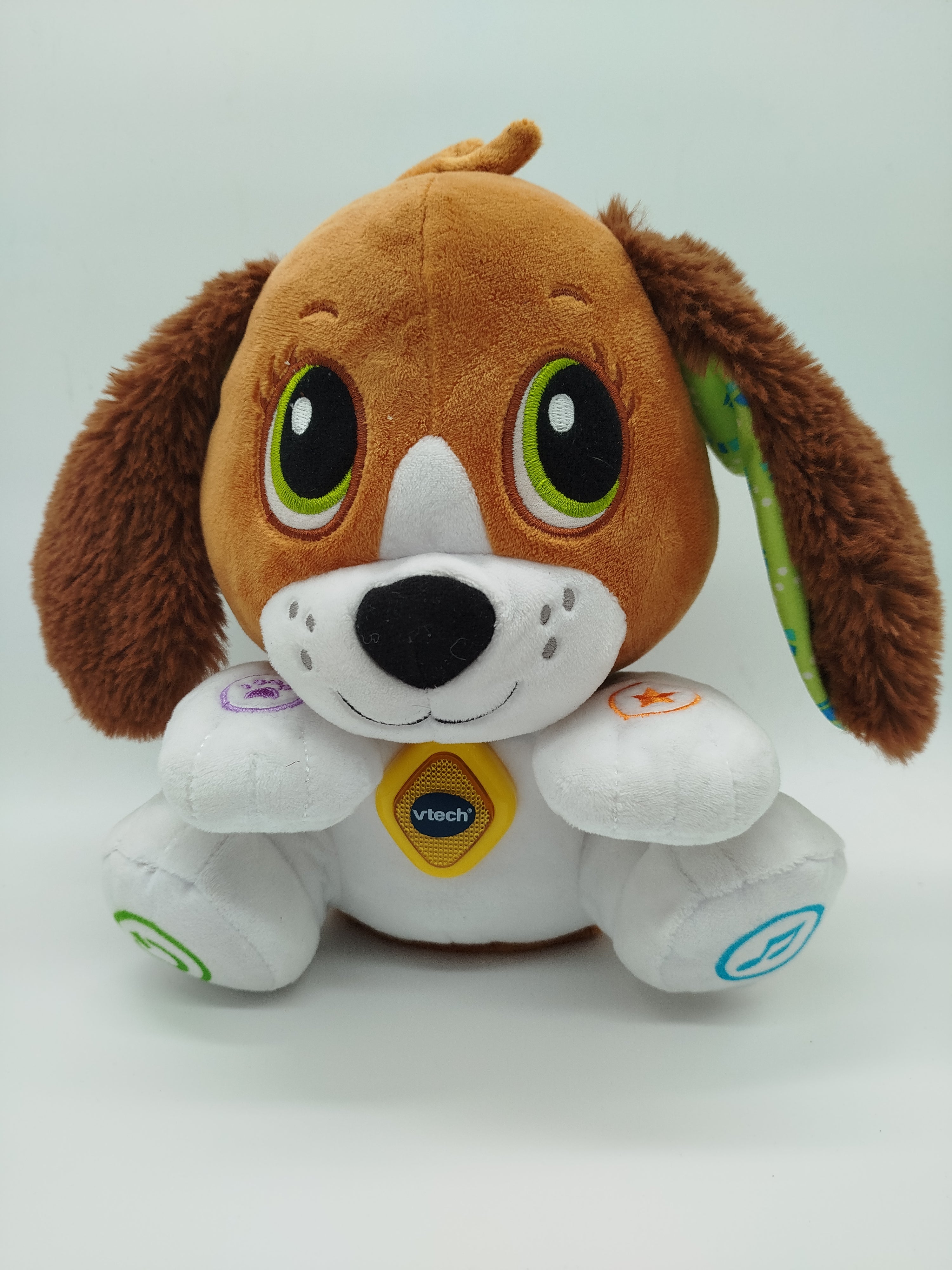 VTech VTech Lernhund – Interaktiver Plüschhund mit Sound & Licht